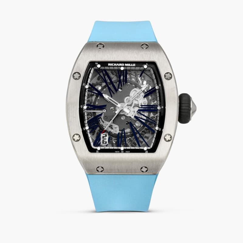 Richard Mille Reference RM023 | A white gold semi-skeletonised wristwatch with date, Circa