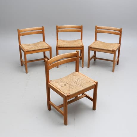 BÖRGE MOGENSEN. Chairs, 4 pcs, "Asserbo" for Karl Andersson &amp; Söner.