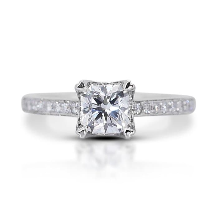 Ring White gold Diamond - Diamond