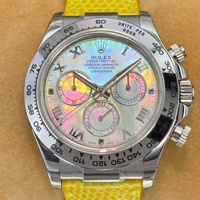 Rolex - Cosmograph Daytona Special "Beach" Edition M.O.P. Dial - 116519 - Unisex - 2000-2010