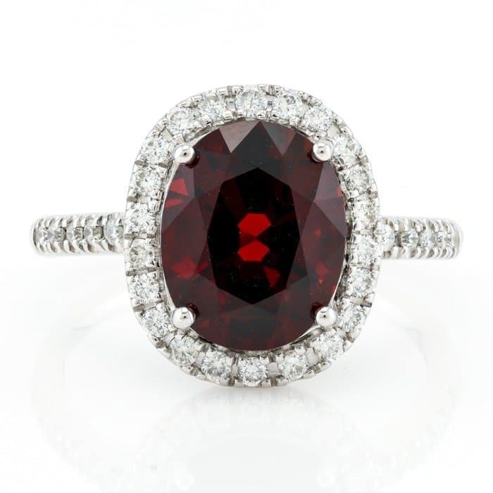 Ring White gold Spinel