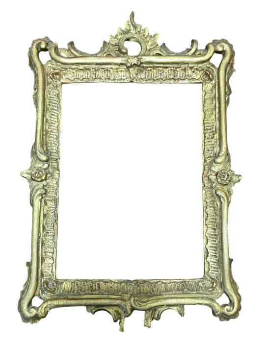 ANTICA CORNICE LEGNO INTAGLIATO E DORATO - Frame - Wood