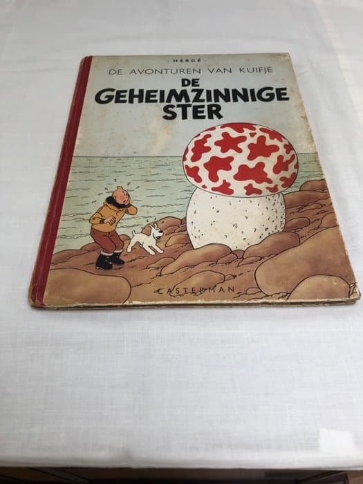Kuifje 9 - De Geheimzinnige Ster - 1 Album - Reprint - 1947