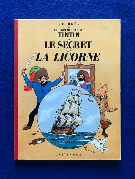 Tintin T11 - Le Secret de la Licorne (B29) - C - 1 Album - Reprint - 1960