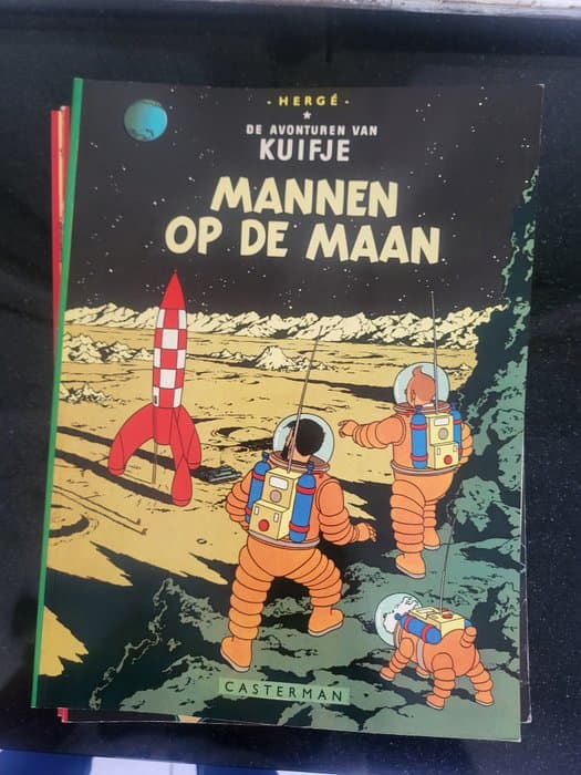 Tintin - 18 Albums in Dutch - Reprint - 1966/1984