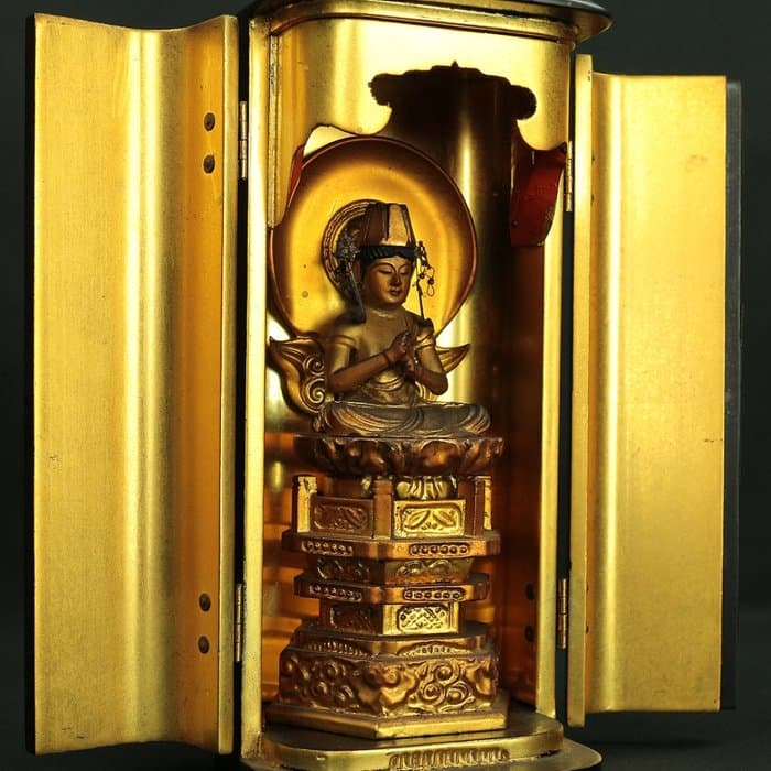Butsudan - Wood - 1950-1960, 1960-1970, 1970-1980 - Dainichi Nyorai Vairocana