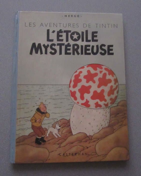 Tintin T10 - L'Étoile mystérieuse (B1) - C - 1 Album (restored) - Reprint - 1947