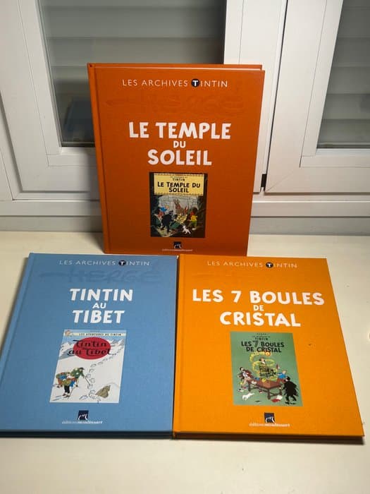Les Archives Tintin - 3x C - 3 Albums - 2010