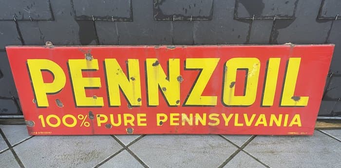 Foremail, pennsylvania pennzoil - Enamel plate - Iron