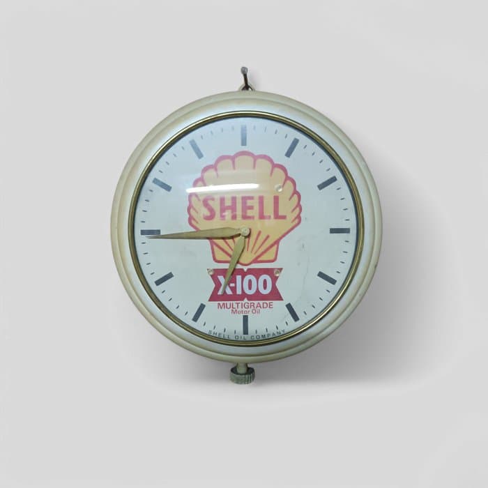 Clock - Shell - Metal - 1960-1970