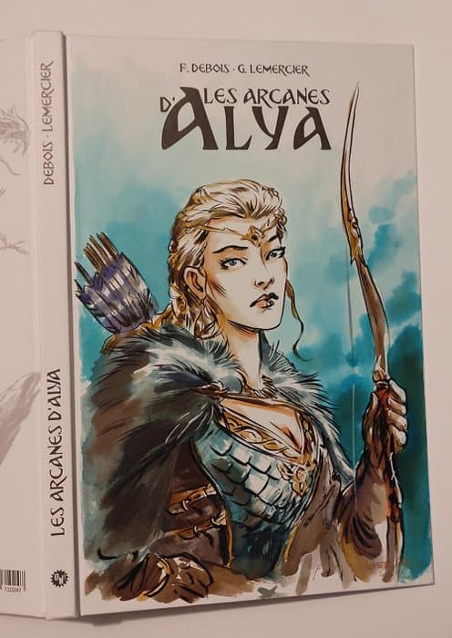 Les Arcanes d'Alya T1 + dessin original de couverture - C - 1 Album - First edition - 2023