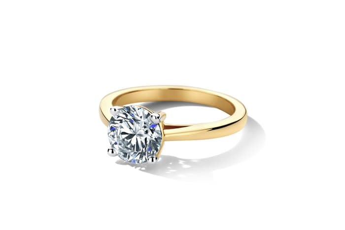 Ring - 14 kt. White gold - 2.00ct. tw. Diamond (Lab-grown) - Free shipping