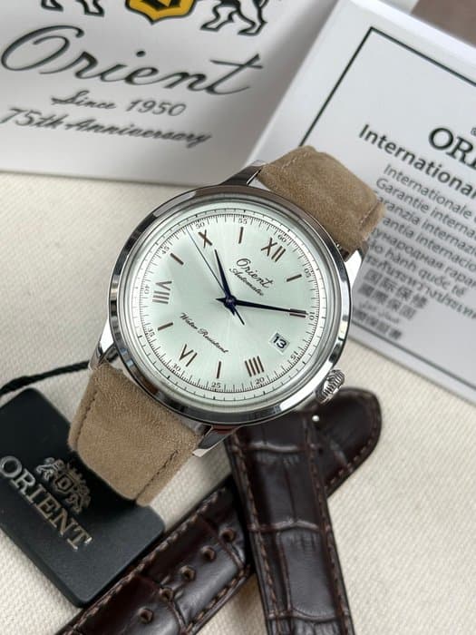 Orient - Bambino Date Automatic - 75th Anniversary Limited Edition - RA-AC0027S - Men - 2020+