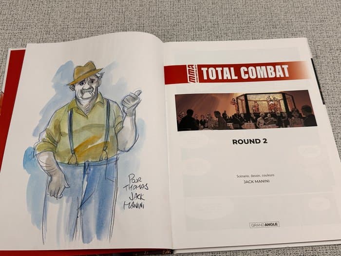 Total Combat T2 + dédicace - C - 1 Album - First edition - 2022