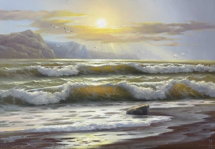 Natalia Tokar (XX) - Morning on the Sea