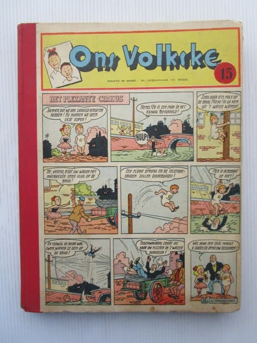 Ons Volkske - Album Ons Volkske 15 - 1 Album - First edition - 1954