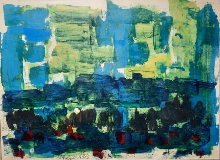 Mario Abis (1924-2004) - astratto