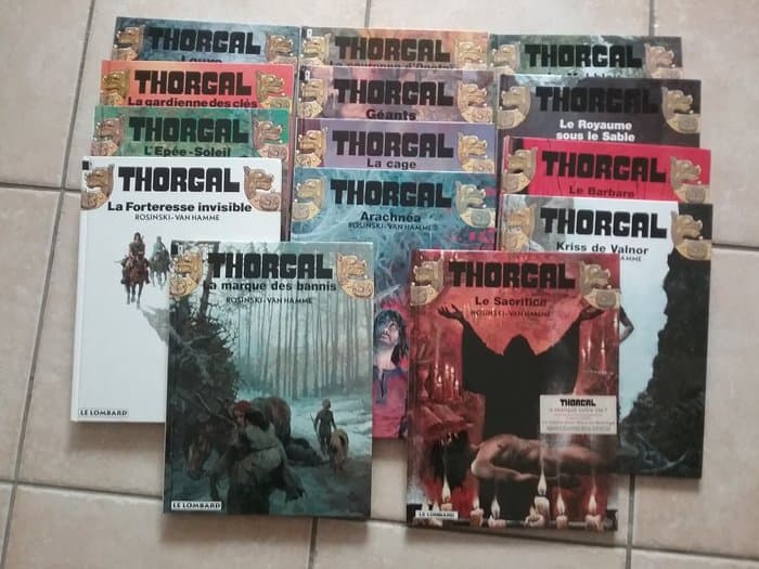 Thorgal T15 à T29 - 14x C - 14 Album - First edition - 1990/2006