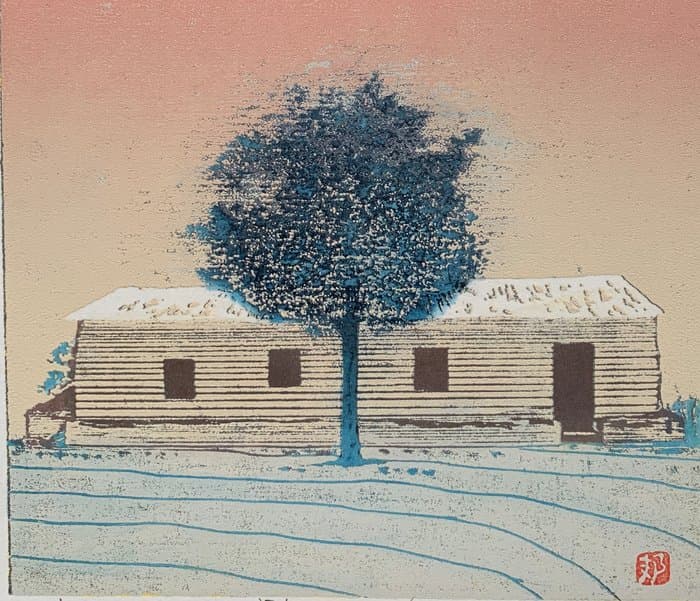 "Misty morning" - Signed and numbered edition 35/100 - kunio kaneko (1949) - Japan