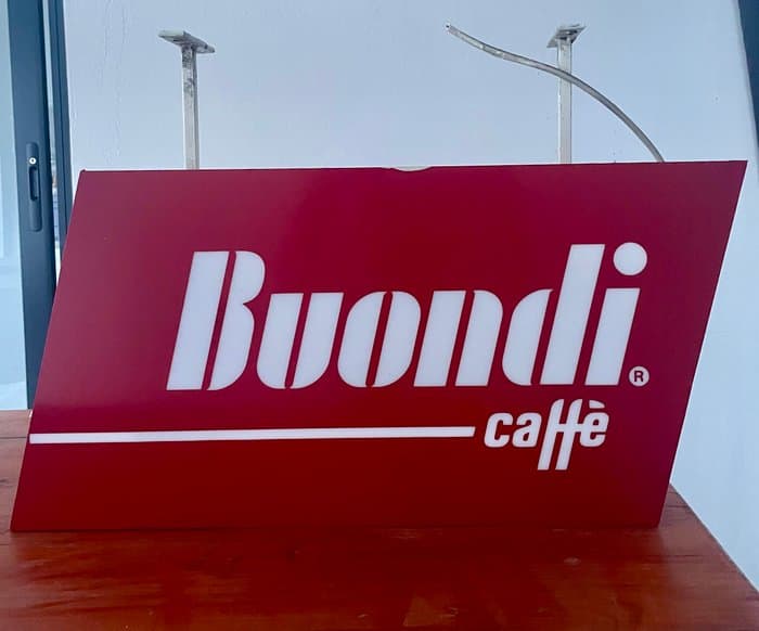 Vintage Buondi Caffè Light Sign - Advertising sign - Plastic