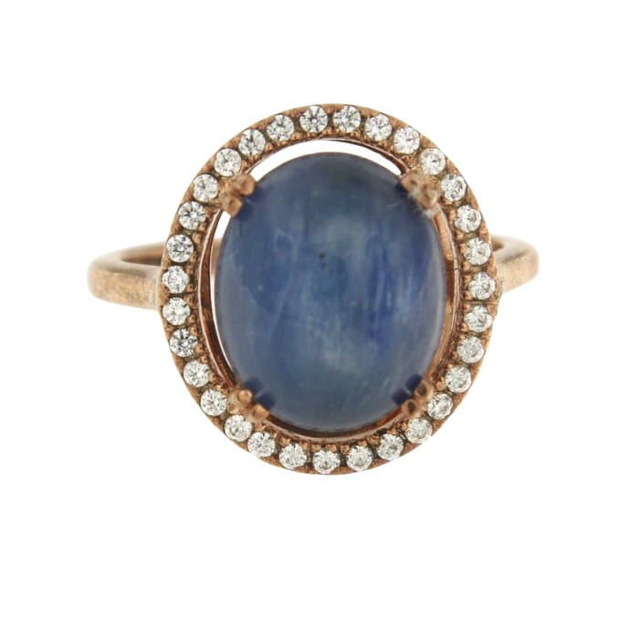 Zoccai - Ring Silver - Semi-precious stone