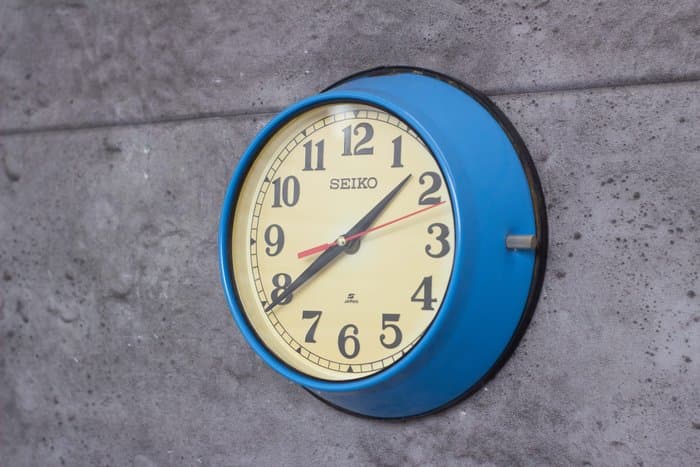 Wall clock - Seikosha CO. LTD Seiko - Bakelite, Glass, Plastic, Steel - 1980-1990