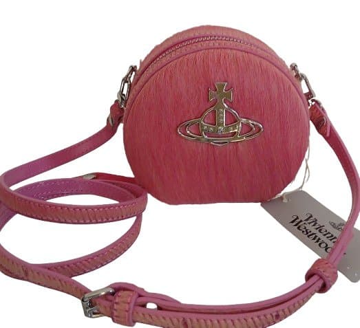 Vivienne Westwood - Hair Calf Mini Round Crossbody - Bag