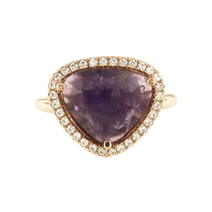 Zoccai - Ring Silver - Semi-precious stones