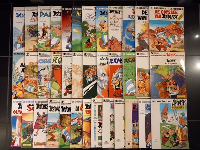 Asterix - in de range 1 t/m 39 - 37 Album - Various editions - 1967/2021