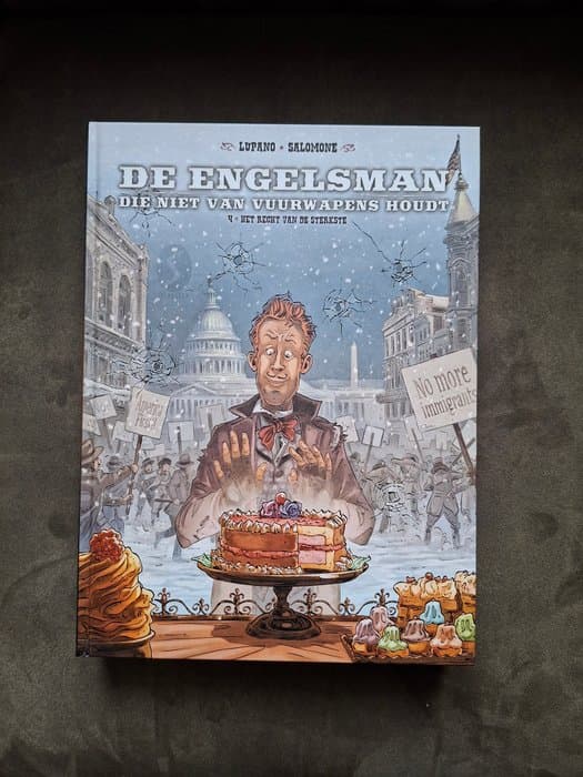 De Engelsman die niet van vuurwapens houdt 1 t/m 4 - Complete reeks HC - 4 Album - First edition - 2013/2017