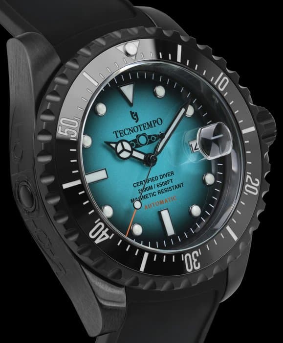 Tecnotempo - Professional Diver 2000M "Submarine" - Limited Edition - - TT.2000SUB.BAZ - Men
