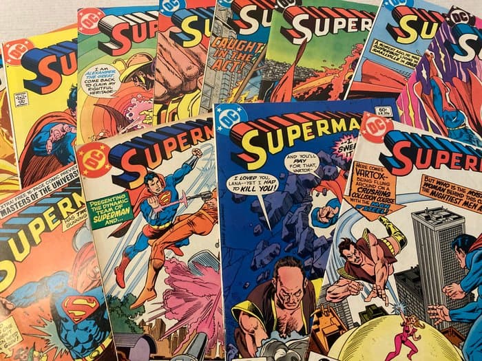 Superman (1939) 12 comics in range # 374 to 389! Bronze Age Gems! High Grade!! # 377 with Masters of the Universe Preview! - 12 Comic collection - First edition - 1982/1983