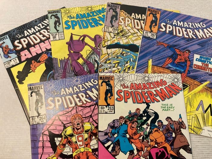 Amazing Spider-Man (1963) 6 comics in range # 253 to 292 + Annual!! - 6 Comic collection - First edition - 1984/1987